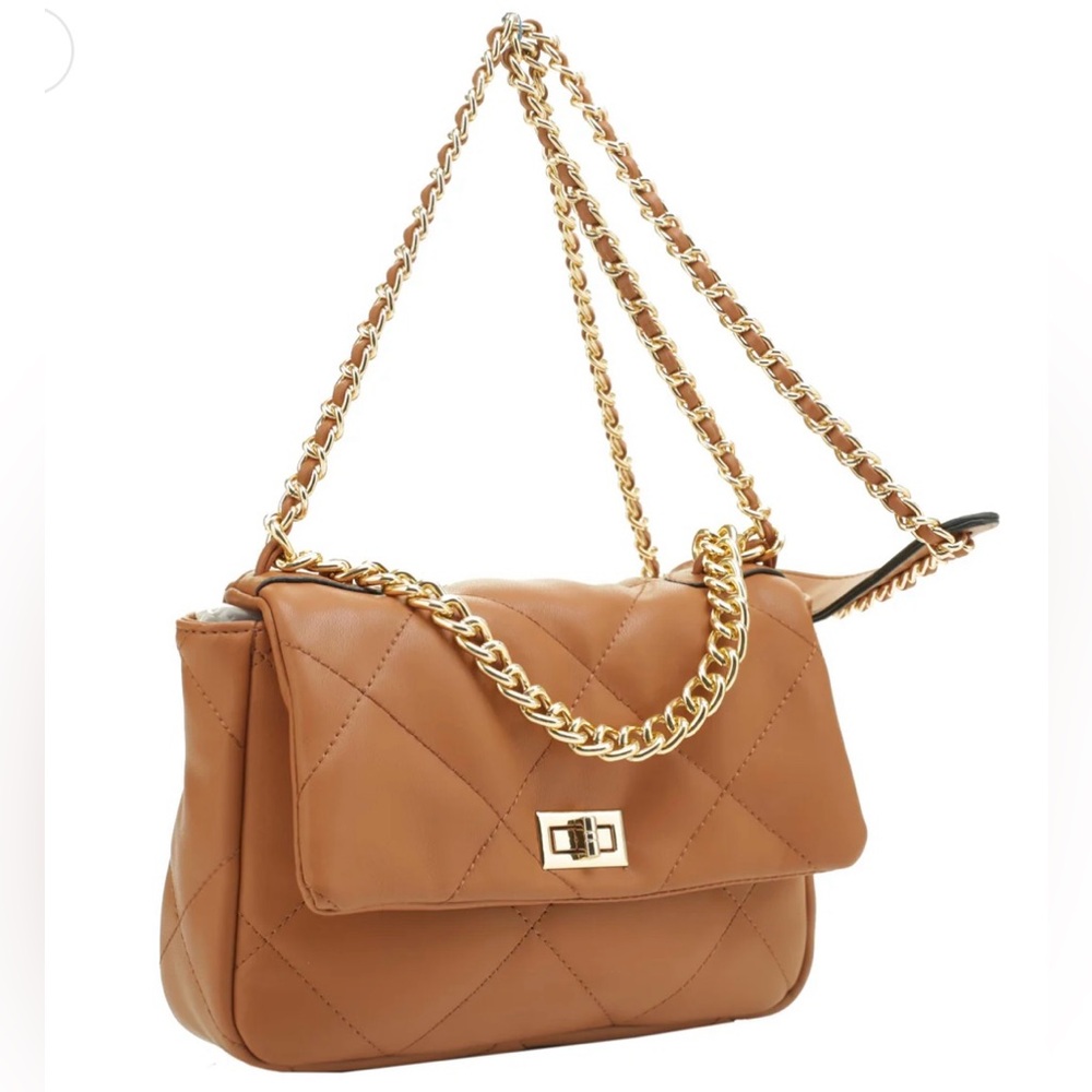 Isabelle Vegan Leather Shirley Crossbody Bag NWT